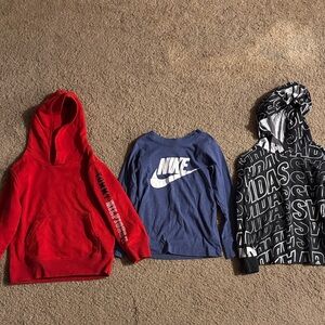 Hoodie/longsleeve Bundle. Size 4